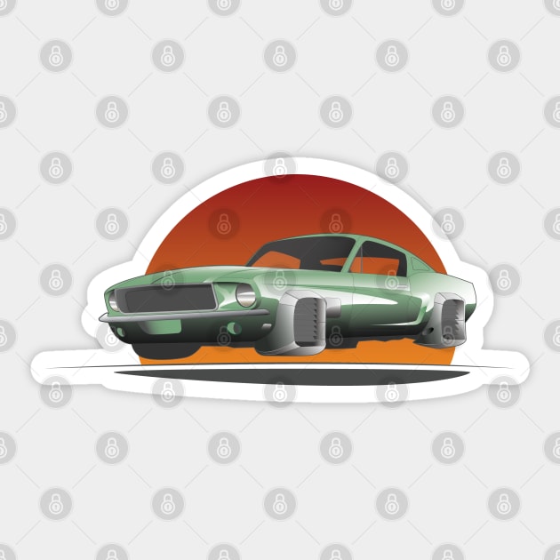 Bullitt 2049 Sticker by El-bullit